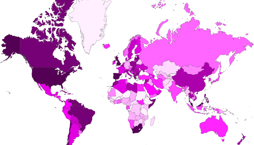 Corona RIsk World Map