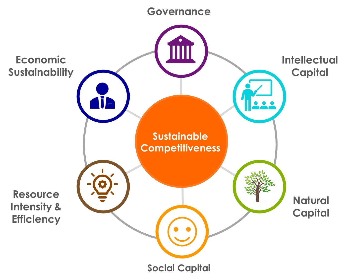 GSCI Sustainable Competitiveness Model